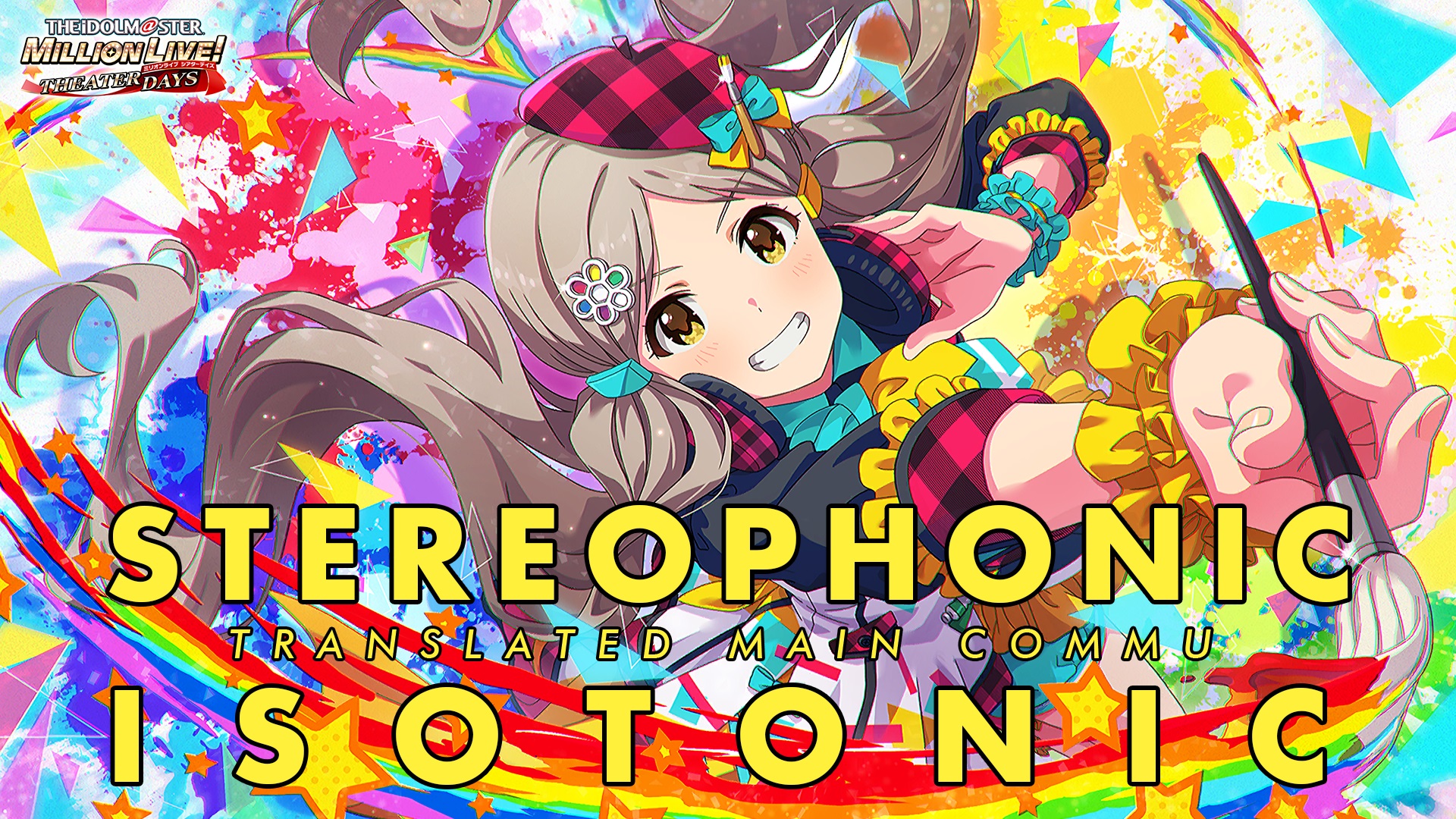 STEREOPHONIC ISOTONIC Translated Main Commu